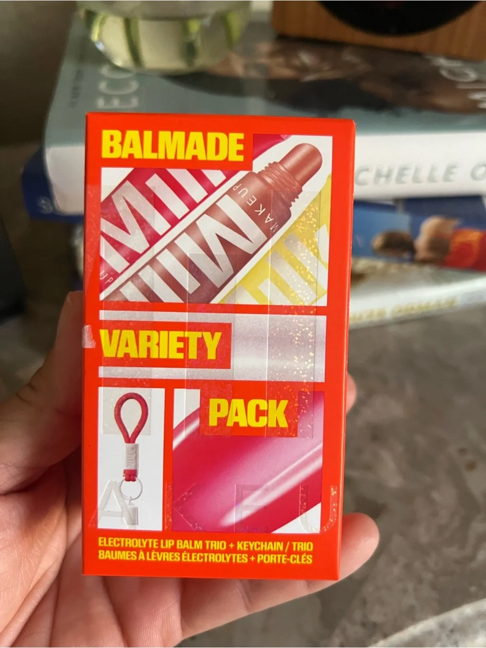 Milk Makeup Balmade Electrolyte Lip Balm Trio — Red, Yellow, Brown